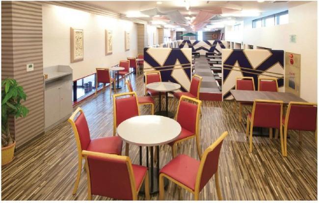 湯上りタイムも楽しさ続く。