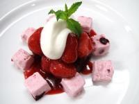 ディナーコースのデザート