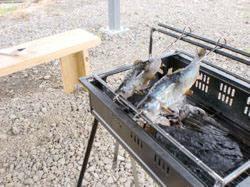 バーべキュウ施設