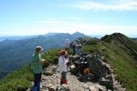 山頂での憩いのひととき