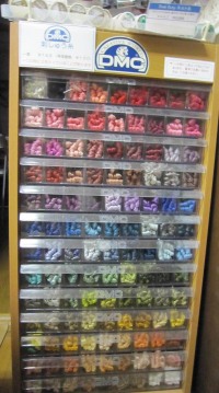 DＭＣの刺繍糸・アブローダーの糸も。