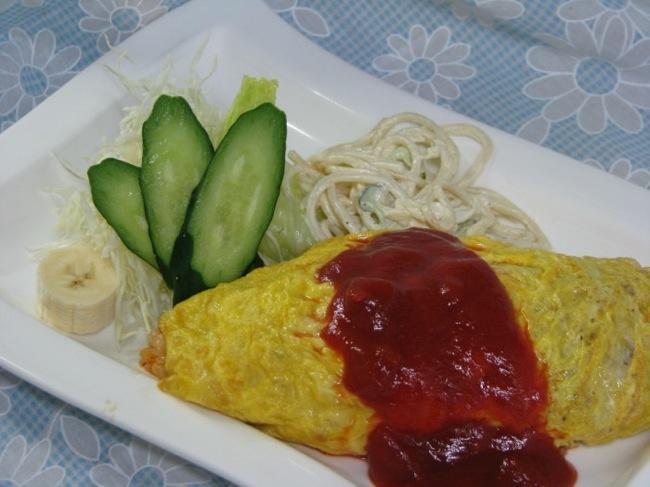 むかしながらのオムライス