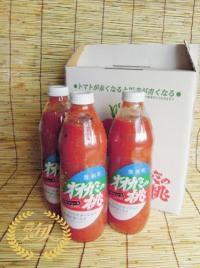 「鷹栖町特産トマトジュース」オオカミの桃1リットル 3本セット（ケース入り）