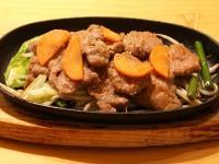 ラムの鉄板焼き