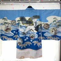 3歳羽織袴　水色