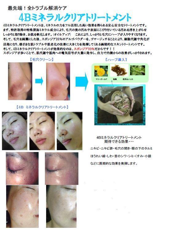 4Bミネラルクリアトリートメント