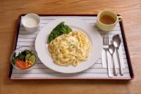 うどんカルボナーラ