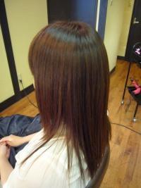 縮毛矯正~パーマ～縮毛矯正．．．