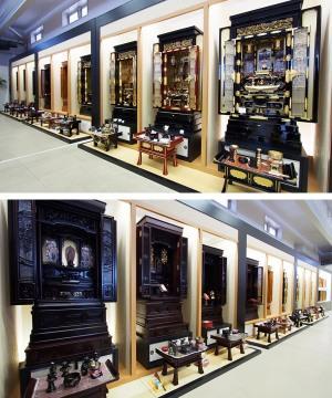 伝統ある唐木仏壇・金仏壇