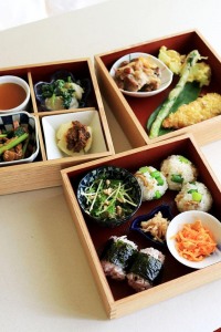 　三段重のランチ