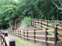 展望台までのスロープ