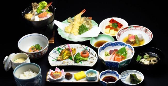 お食事処でいただく地元食材をふんだんに使ったこだわりの膳