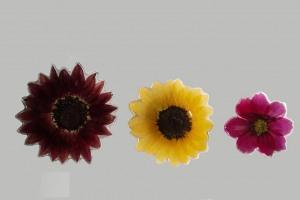 押し花ブローチ