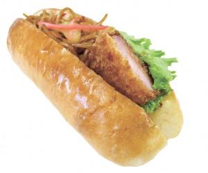 ハムカツ焼きそば