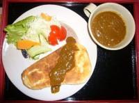ナンカレーセット