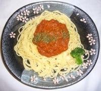 自家製トマトパスタ