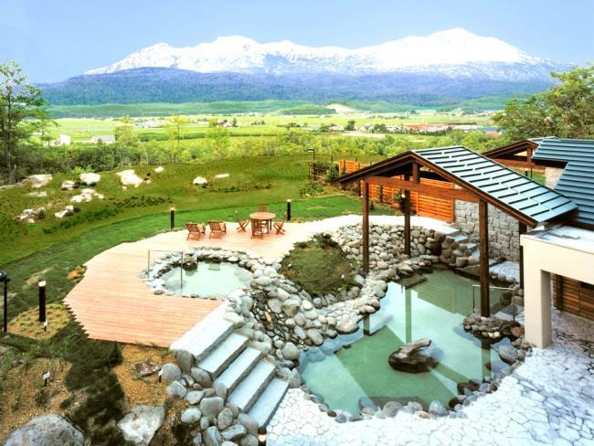 森のゆ花神楽　露天風呂