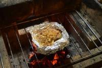 炭火でじっくり焼きます