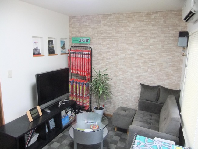 お客様待合室、完備しております。