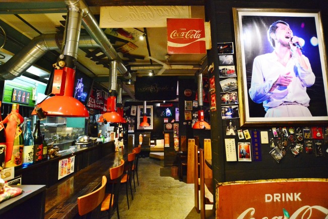 店内はまさにROCK！