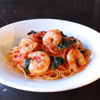 【海老好きに贈るビスクペスカトーレパスタ】1590円 