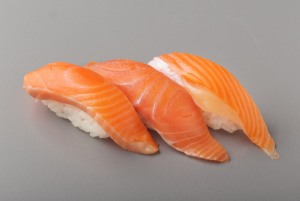 サーモン三昧 357円(税込)