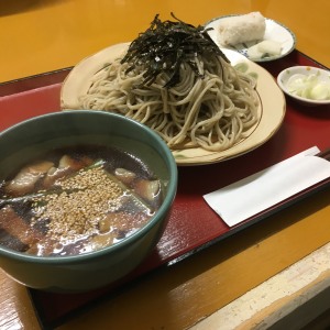 ピリ辛肉つけそば　1000円