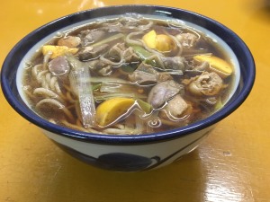 もつそば　1,000円