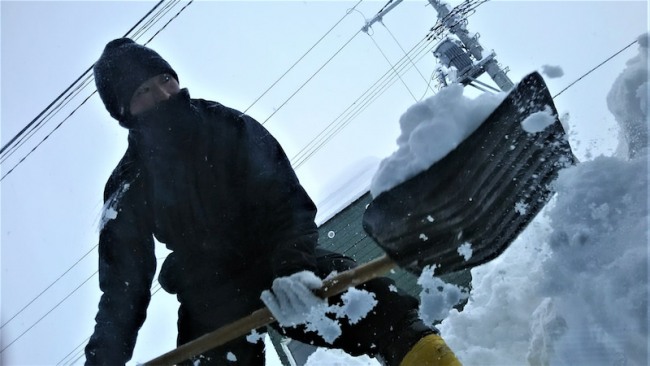冬は除雪もお任せください!