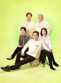 ご家族写真も、楽しく残せます。