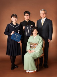 ご家族でも、素敵な記念になります。