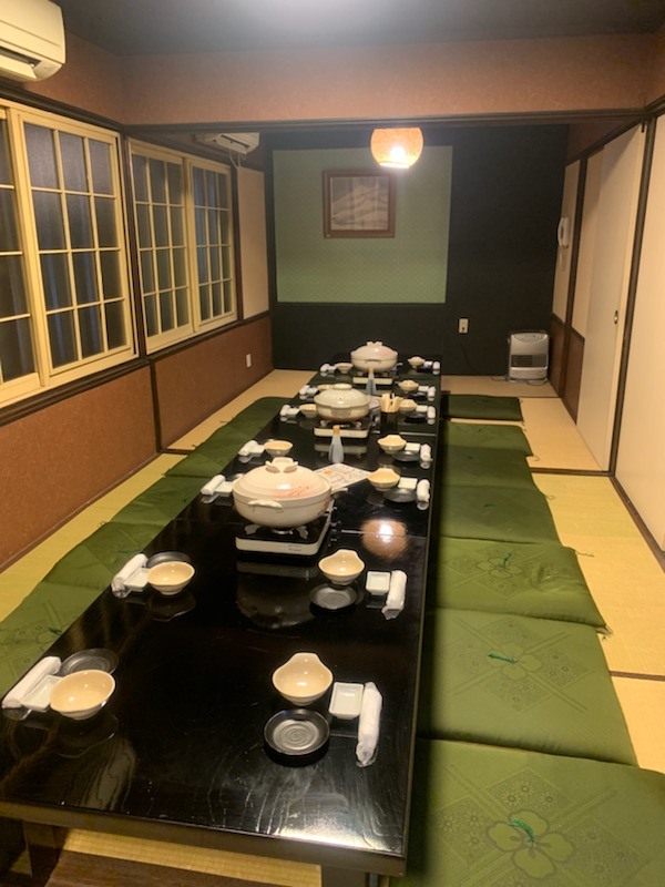 広い座敷をご用意しております