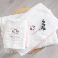 『ママイクコオリジナル刺繍入りタオル』