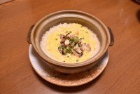 玉子きのこ雑炊　￥600（税込）