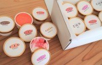 お持ち帰り用カップも。