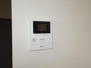 モニター付きインターホン