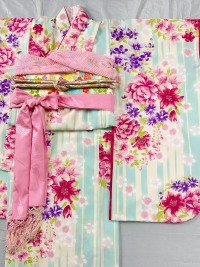 7歳四つ身　ヒロミチナカノ　水色