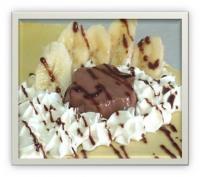 バナナ＆ココアプリン　410円(税込)