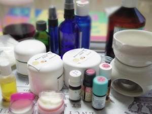 手作り化粧品　アロマクラフト体験