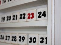 ハンドメイドカレンダー　完成品