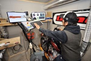 北海道旭川市のハーレー専門店初のバイク（２輪）用シャーシダイナモ完備！！