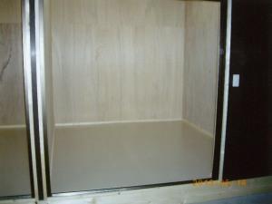 間口は広く、入出庫もラクラク